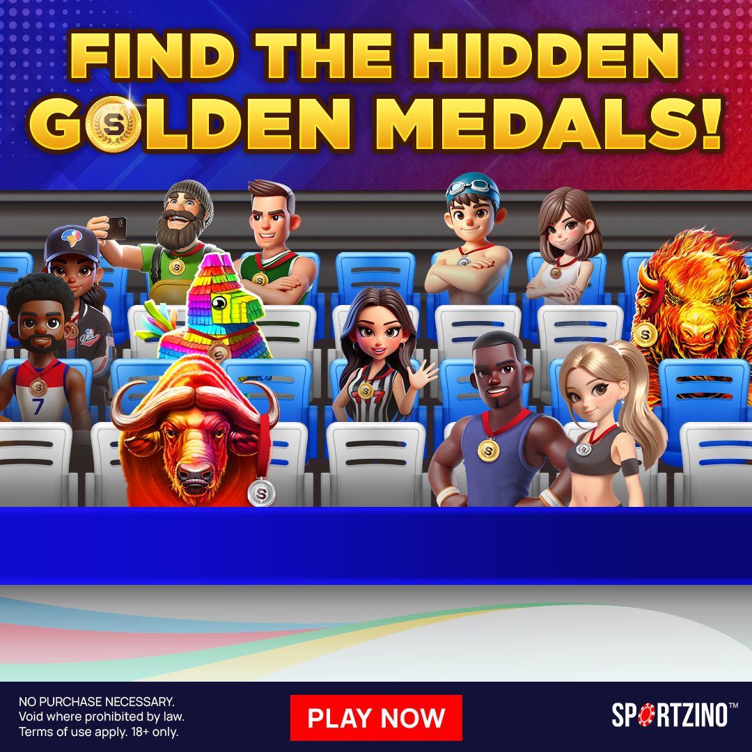 🏅 It's Contest Time! 🏅

We’re challenging you to find all the characters who took home the GOLD in the Sportzino Olympics! 🥇

To enter:
1️⃣Like this post
2️⃣Reply with your answer along with #Sportzino and your player ID 
3️⃣Retweet this post

Contest will end Aug 6th at 1pm EST!