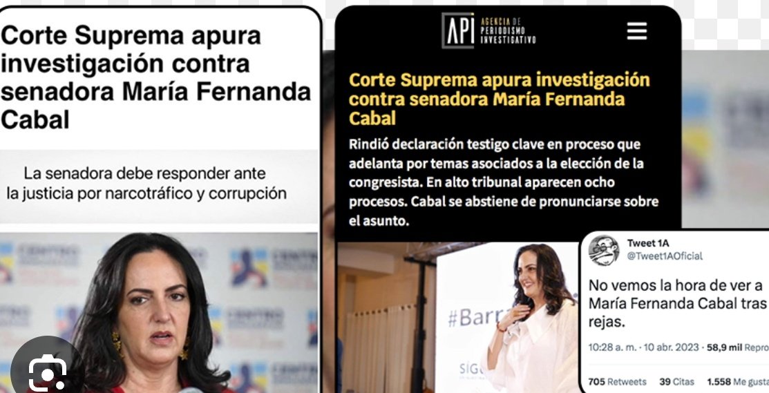 La "senadora" <a href="/MariaFdaCabal/">María Fernanda Cabal</a> dejó de ser la prepago de Pablo Escobar, para surgir como la jefa de distribución de ese cartel, no meta tu nariz en #Venezuela, sigan manteniendo sus narices en la cocaína que producen.

¡El pueblo de Venezuela se respeta delincuente!
<a href="/INDIURBANEJA/">Indira Urbaneja</a>