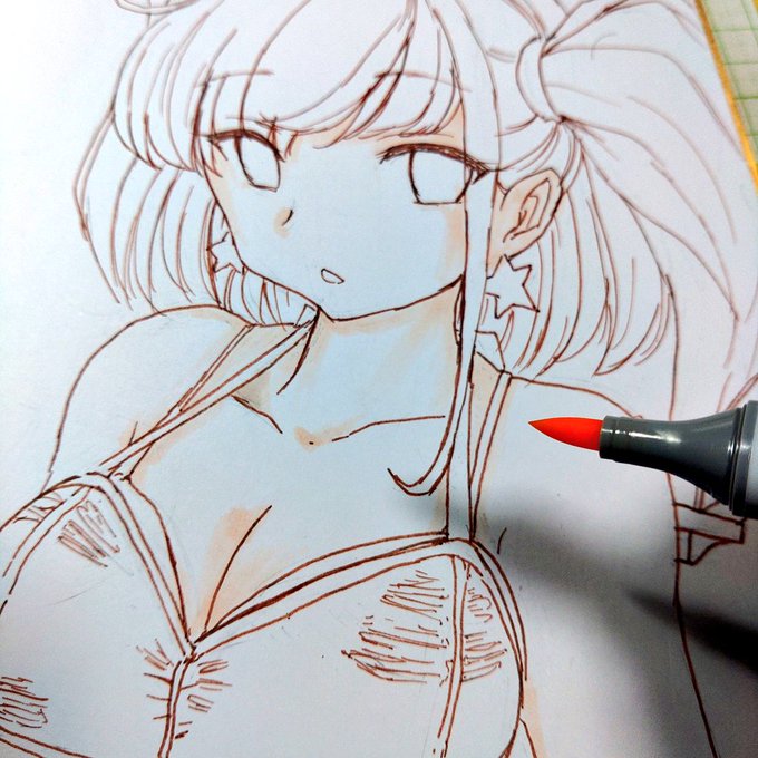 マーカー使うの何年ぶりだろ?すっかり忘れてるわぁ(;・ω・) 