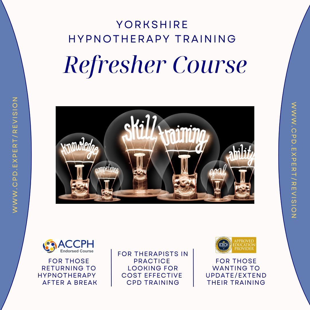 DebbieWaller_'s tweet photo. My new Hypnotherapy Practitioner Refresher Course is now available! It offers a flexible modular approach to suit your needs. https://t.co/cSnSD5zauh 

#HypnotherapyRefresher #ProfessionalDevelopment #HypnotherapyCPD #HomeStudyCourse #ReturnToPractice #TherapistTraining https://t.co/5h65E7Vnbf