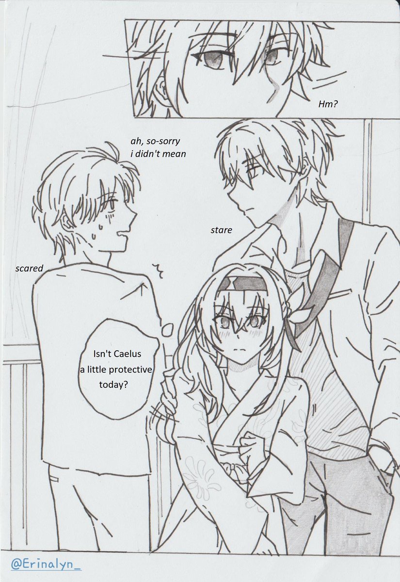 Erinalyn_'s tweet photo. Honkai starrail one shot - Caelus x Firefly
Fireworks (1/2)
TL: English

Hope you like it! And happy reading <3

#honkaistarrailfanart #HonkaiStarRail #caefly #FireflyHSR #mangaart #Caelushsr #manga https://t.co/y5XKQv7Wh0