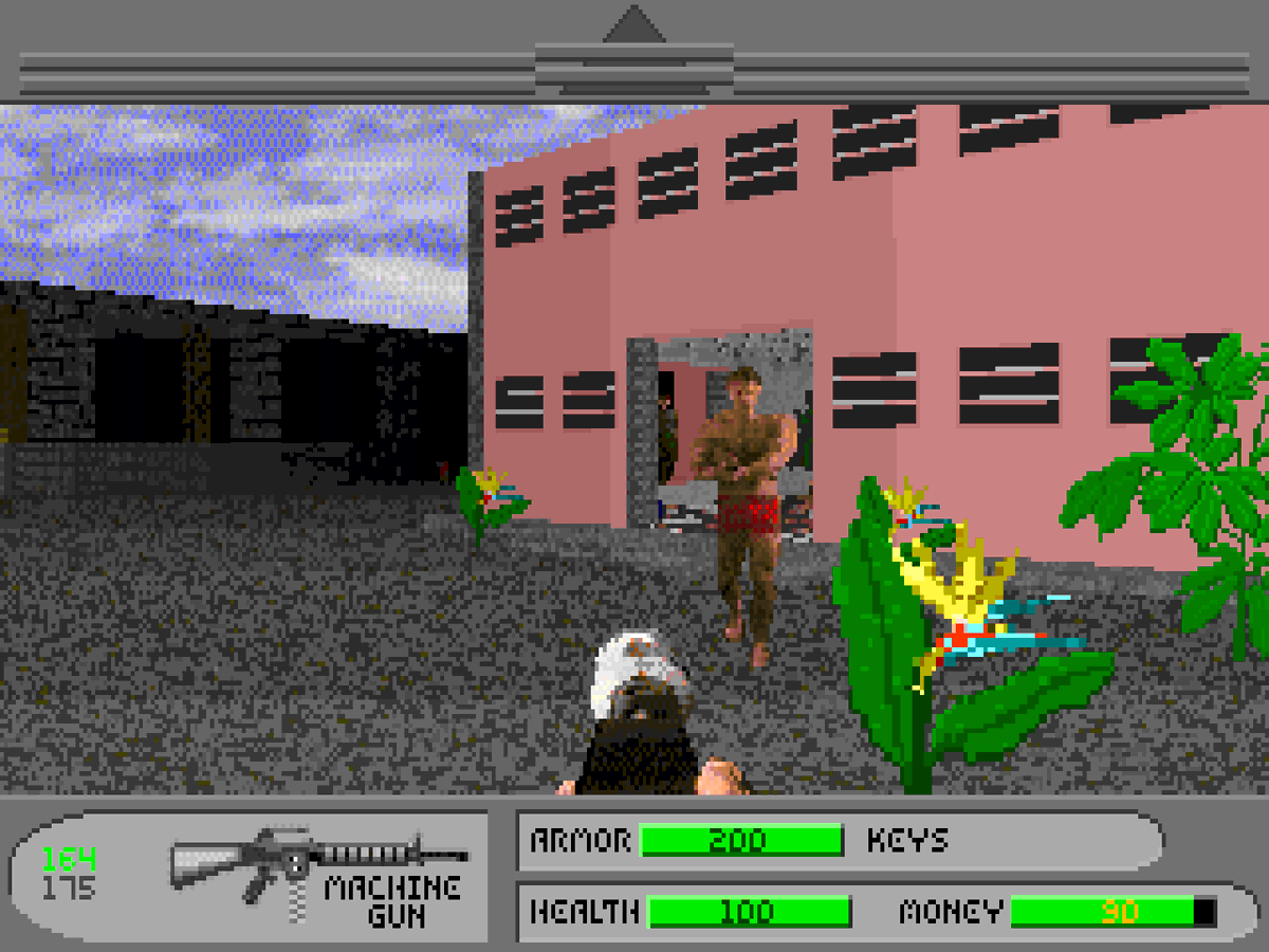 dosnostalgic's tweet photo. Island Peril (electric fantasies/Atlantean Interactive Games, 1995) #DOSGameScreenADay https://t.co/2J9tWYoZNi