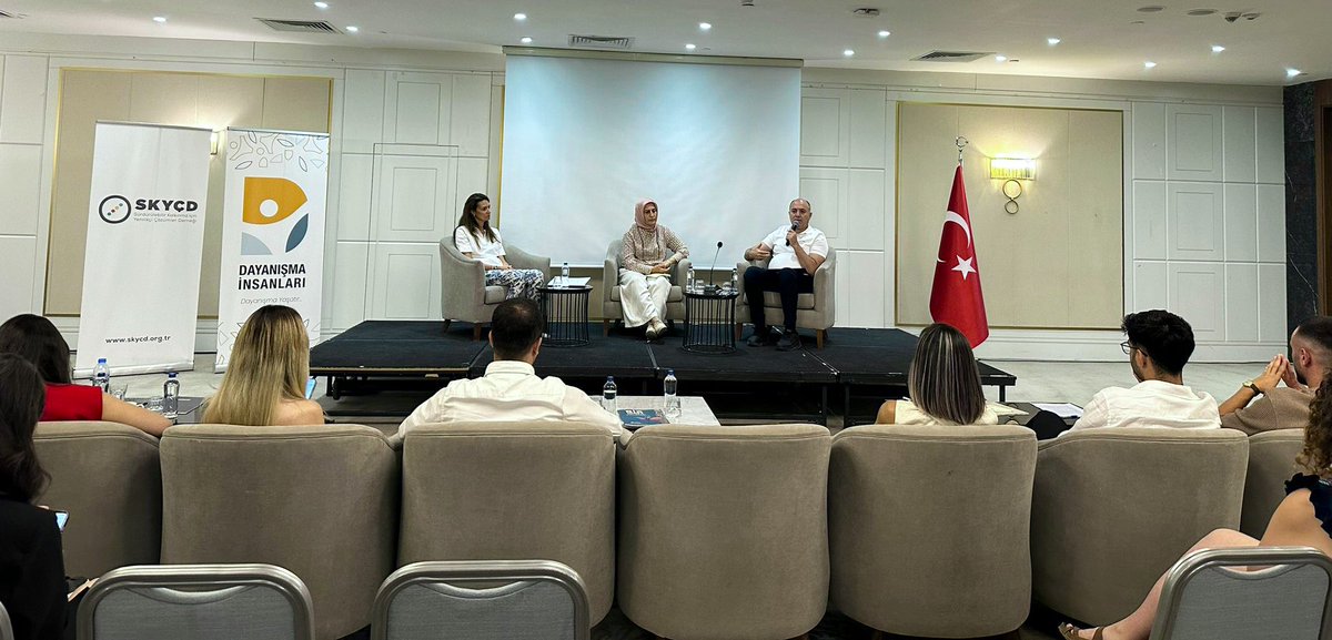 eucak's tweet photo. Cuma günü raporun lansmanı vesilesiyle, Adıyaman'da şehre umut olmaya çalışan gençlerle depremin ardından mevcut durumu ve gençlerin ihtiyaçlarını konuştuk... https://t.co/75k6gBJKNw
