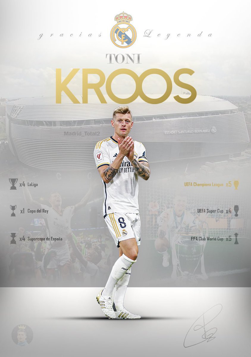 Documental de TONI KROOS el 16 de Agosto en Netflix. 

Estoy listo para llorar mucho. 😭