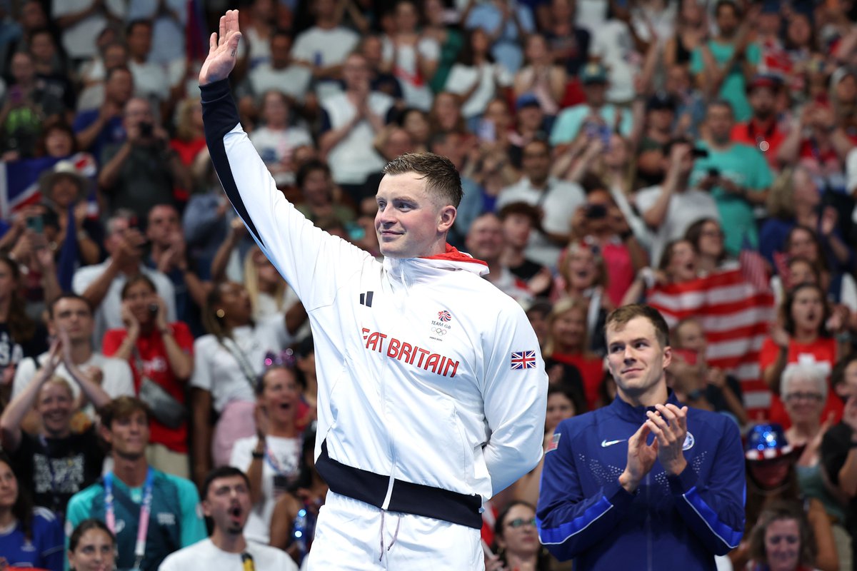 An incredible week of Olympic Swimming 🇫🇷🙌

From across Paris and back at home, thank you for all of your support 🇬🇧❤️