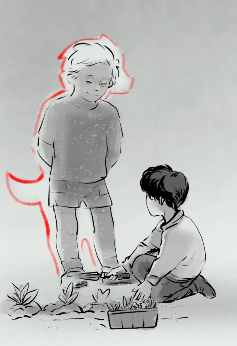 Завершаем эту неделю трогательным фреймом — первая часть мини-комикса. 🌸🐉

ФФ3-0349. Вадим дракон, Алтан шаман. Драконы растут быстро и находят себе пару еще в юношестве...

archiveofourown.org/works/57916627…

#флафф_фест #бблфф #дракиолус #дракиолусы #золотаячешуя