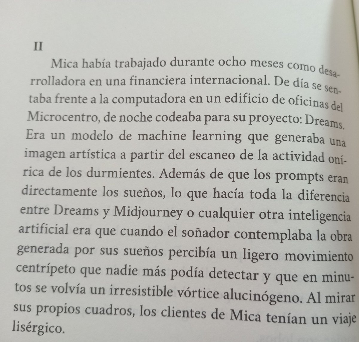 Excelente el relato de <a href="/JuanMaisonnave/">Juan Maisonnave</a> en el libro "Otras formas de ser humano", de <a href="/CiaNavieraIltda/">Compañía Naviera Ilimitada editores</a>