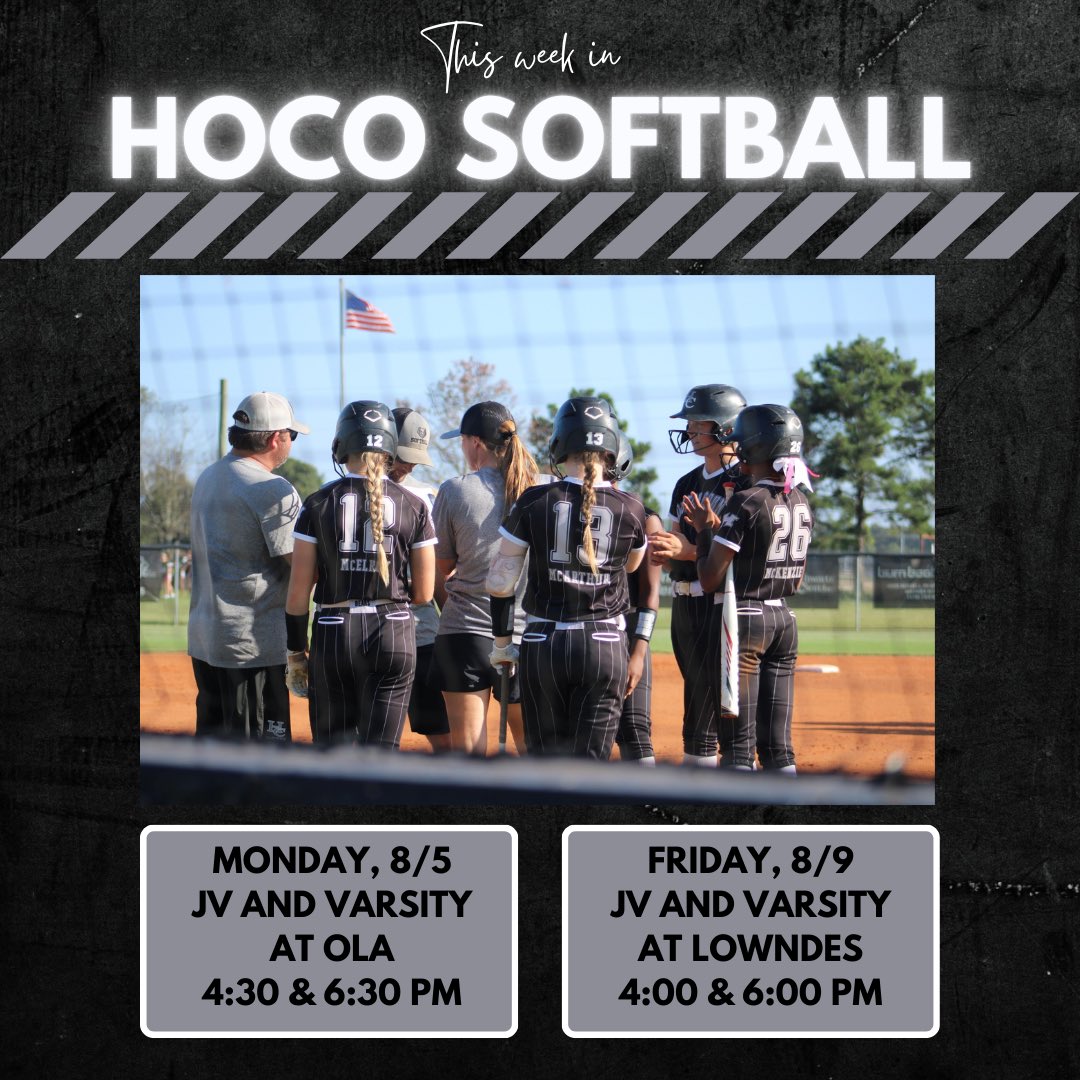This week we’re on the road! 🚌 Opening up our season with Ola and ending the week down at Lowndes. Ready to get the season started! 🐻⬇️🥎 <a href="/HocoAthletics/">Houston County HS Athletics</a> <a href="/OfficialGHSA/">GHSA</a> <a href="/TheCoachesBoxGA/">Coaches Box Georgia</a>