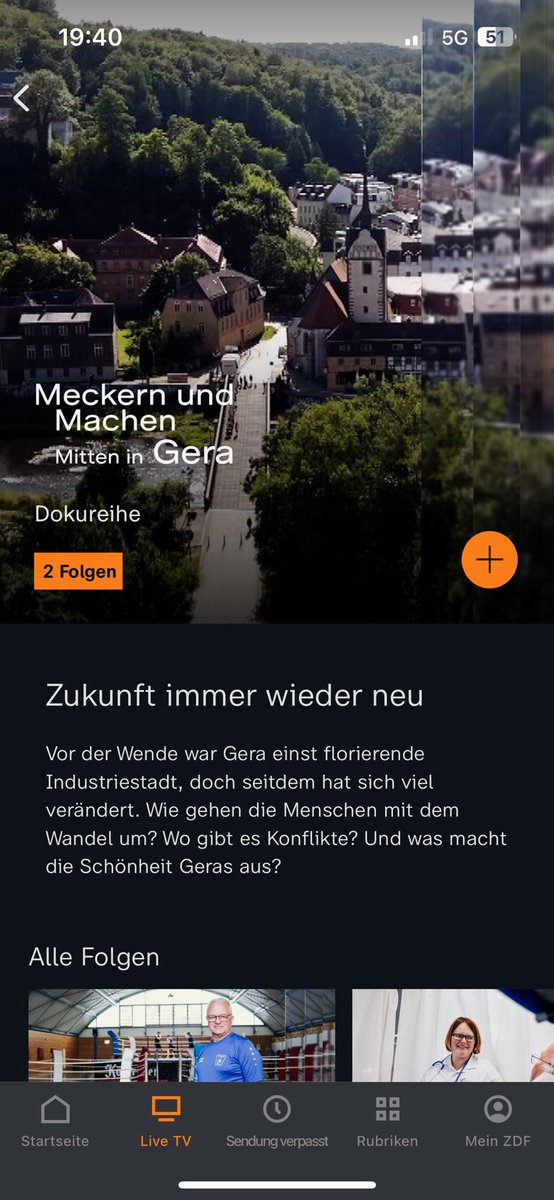Meckern und Machen - Mitten in #gera. In der ZDF-Mediathek. Ein ungeschönter Blick in die ostthüringische Stadt. <a href="/zdfmediathek/">zdfmediathek</a>