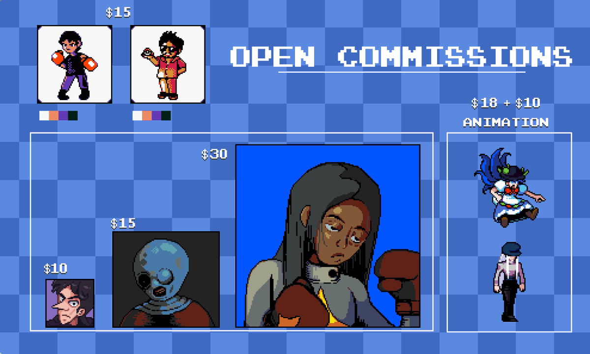 OPEN COMMISSIONS!!!

YOU CAN ASK FOR ANY TYPE OF STYLE OTHER THAN THOSE LISTED IN THE GUIDE

PRICES MAY GO UP OR DOWN DEPENDING ON THE DIFFICULTY.