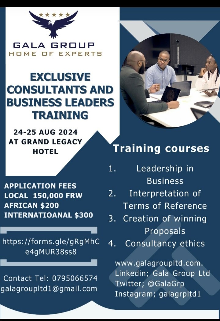 GalaGrp's tweet photo. 🚀 Are you a #consultant or desire to be consultant, are you an #entrepreneur,#businessleader? Join our comprehensive #training program designed to elevate your skills and career. Benefit from two days of intensive training, followed by a three-month online consultancy internship https://t.co/2yyDWBlxLb