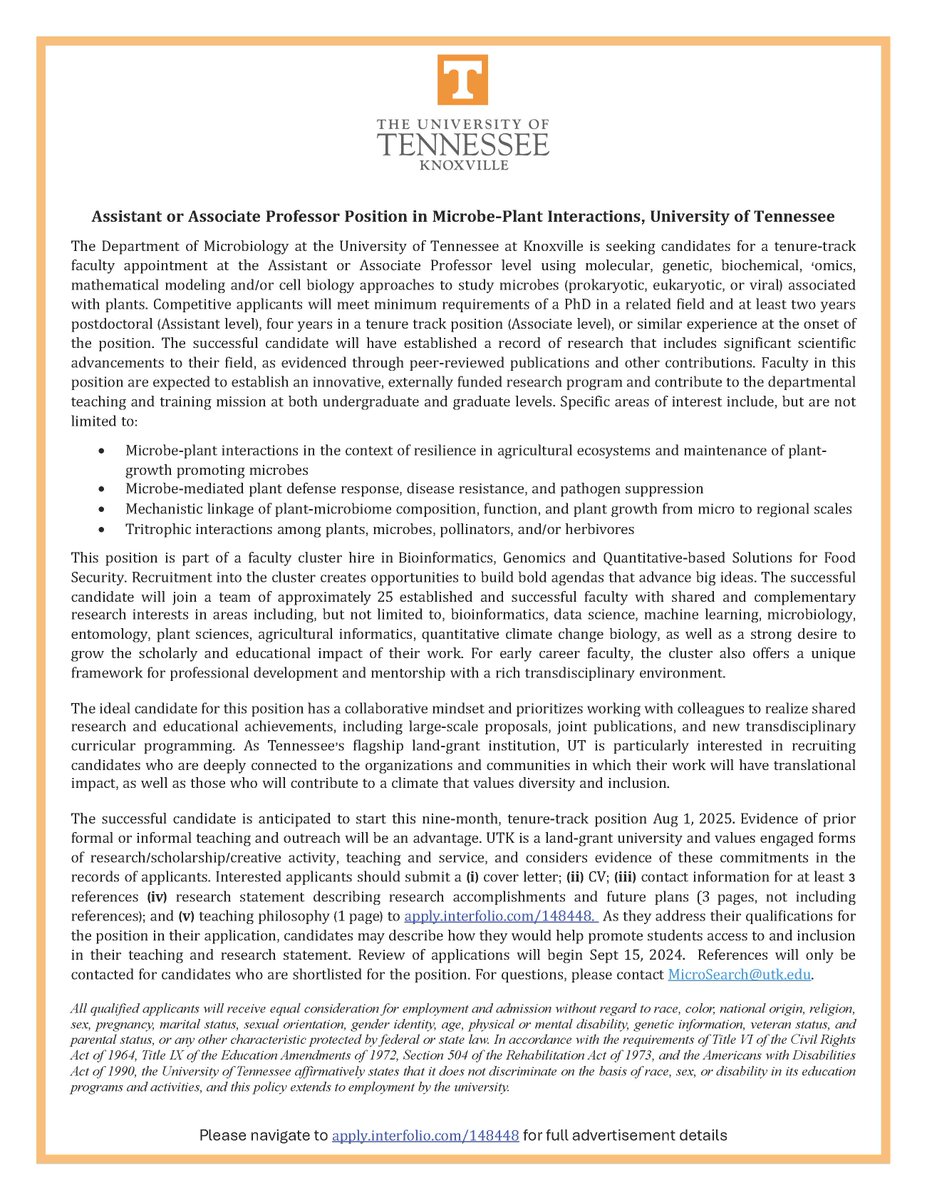 UTK Microbiology tweet media