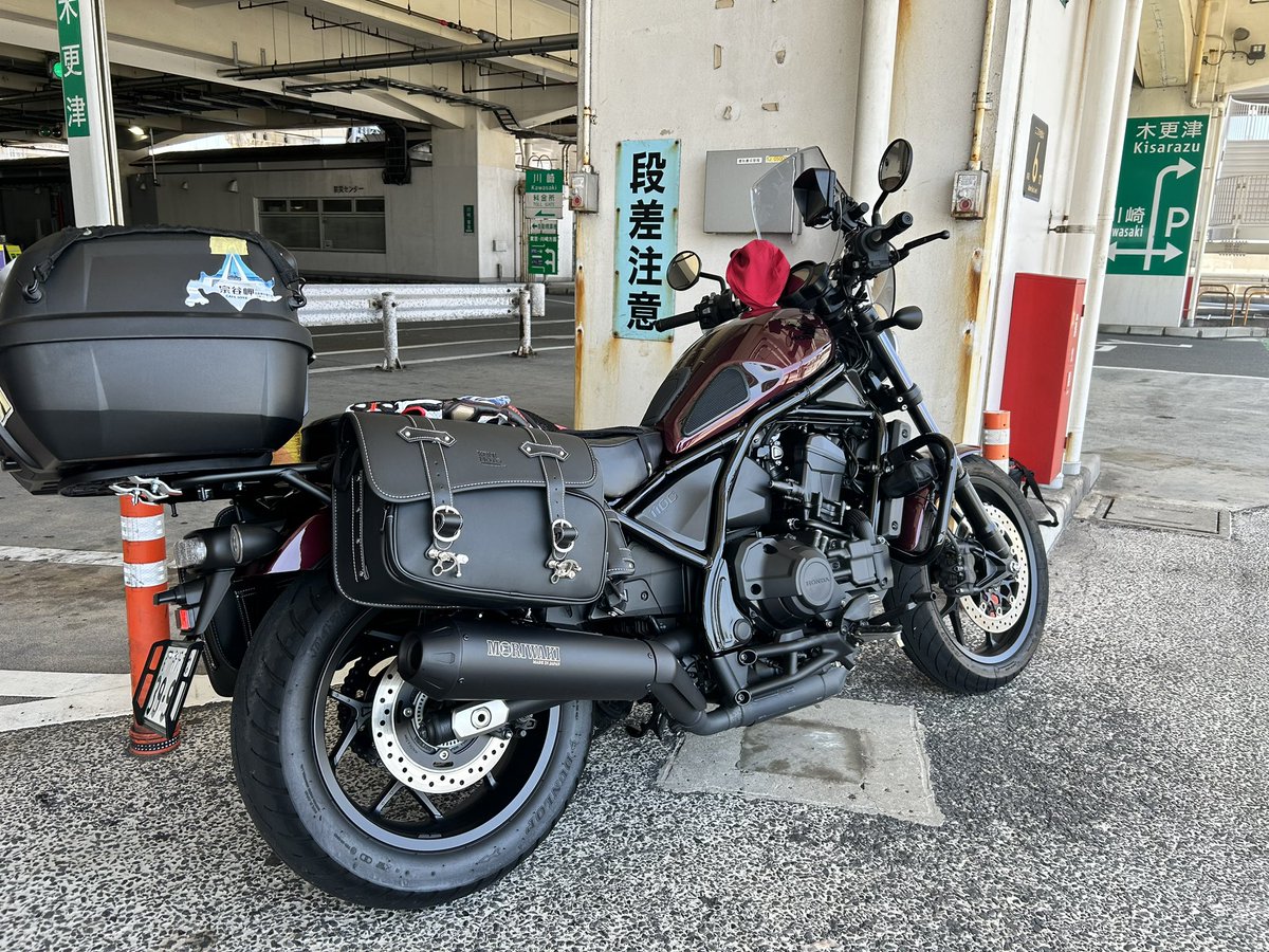 1111Kuni's tweet photo. 暑かったけど海ほたるまで
プチツーリング！
ソフトクリーム美味かったw https://t.co/hGKEgnTK2g