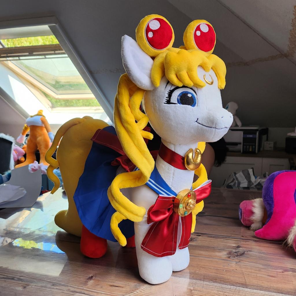 STRAYCATCRAFTS's tweet photo. Sailor Moon pony photos 2/2 https://t.co/X2FskNibTv
