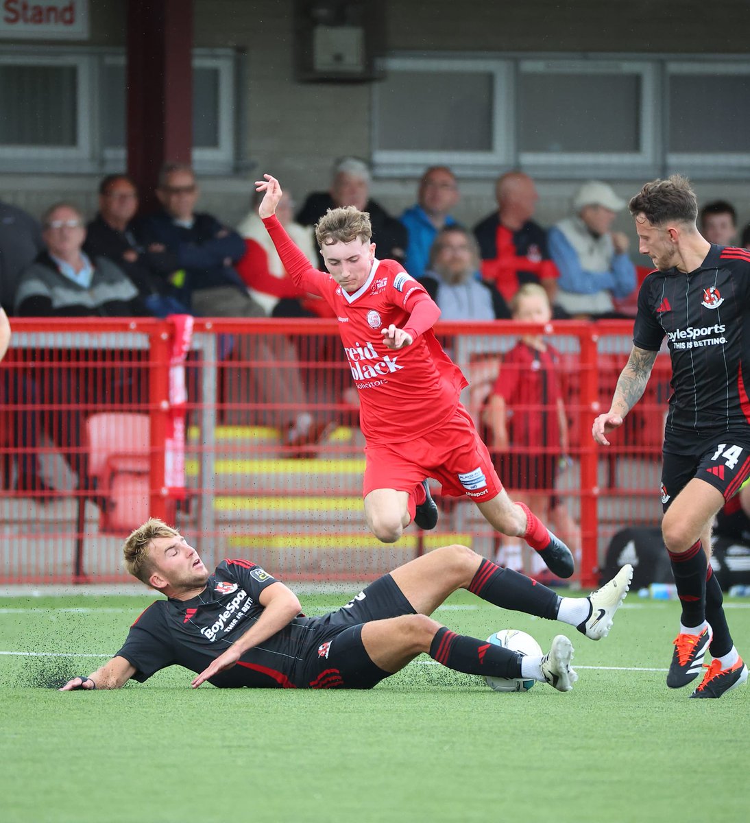 A few frames from <a href="/BallyclareFC/">Ballyclare Comrades FC</a>  v <a href="/CrusadersFC/">Crusaders Football Club</a>  yesterday
