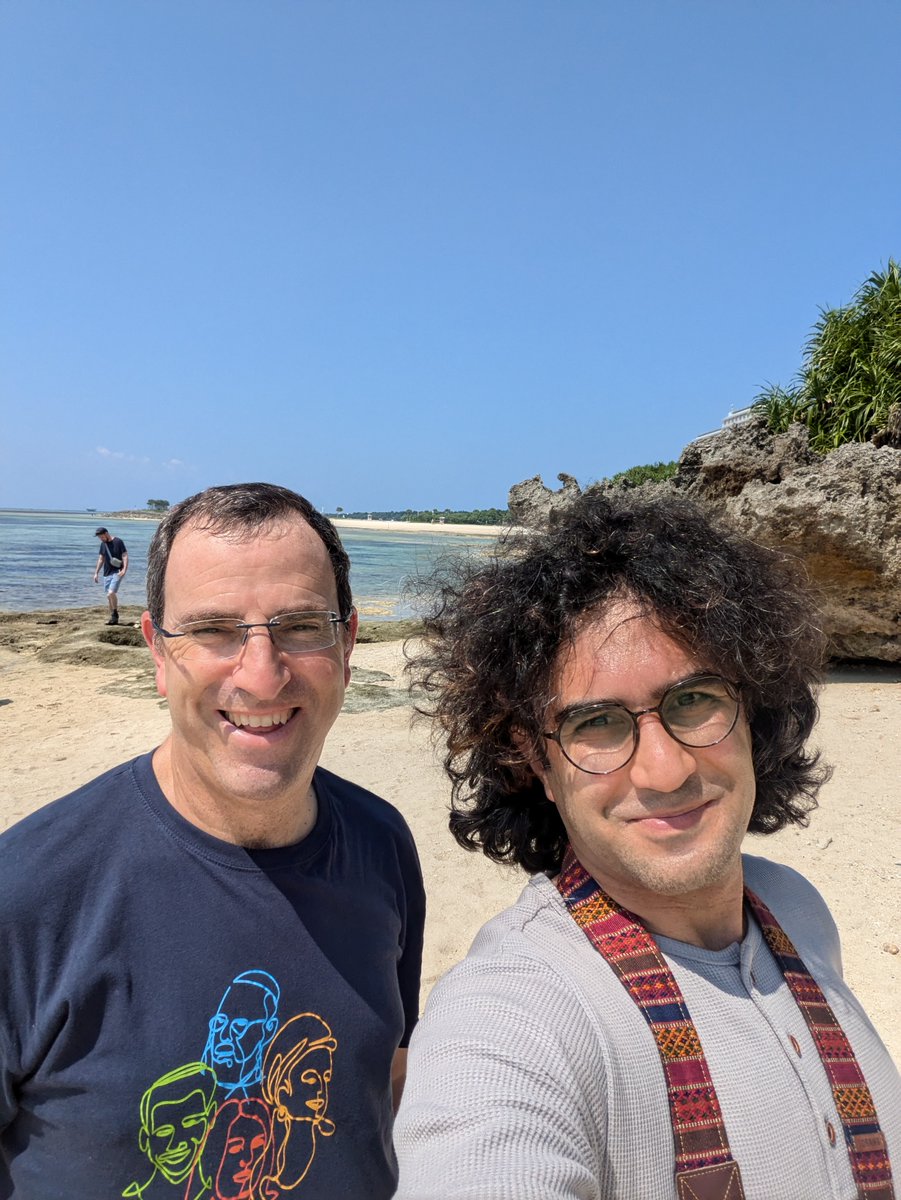 mohebial's tweet photo. Spending quality time exploring the island with @GoldbergLab https://t.co/jn8RCvOwvg
