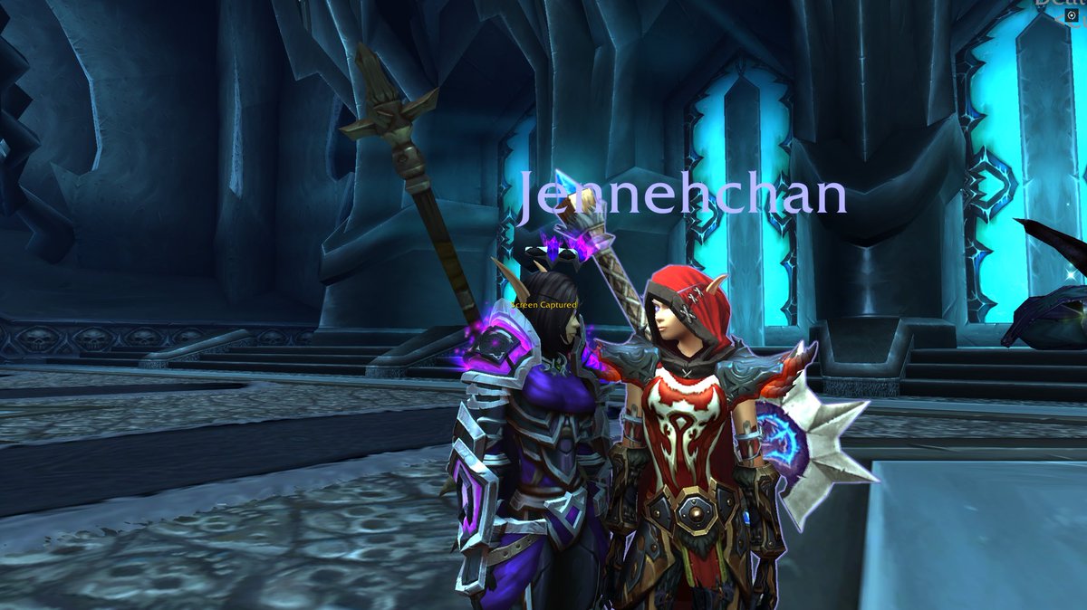 Jennehchanx's tweet photo. Been on a grind of WoW with my other half lately 💜 I’m jealous of his characters 😭 @Savitzen #wow #worldofwarcraft #myotherhalf https://t.co/rLR2rbwJvJ