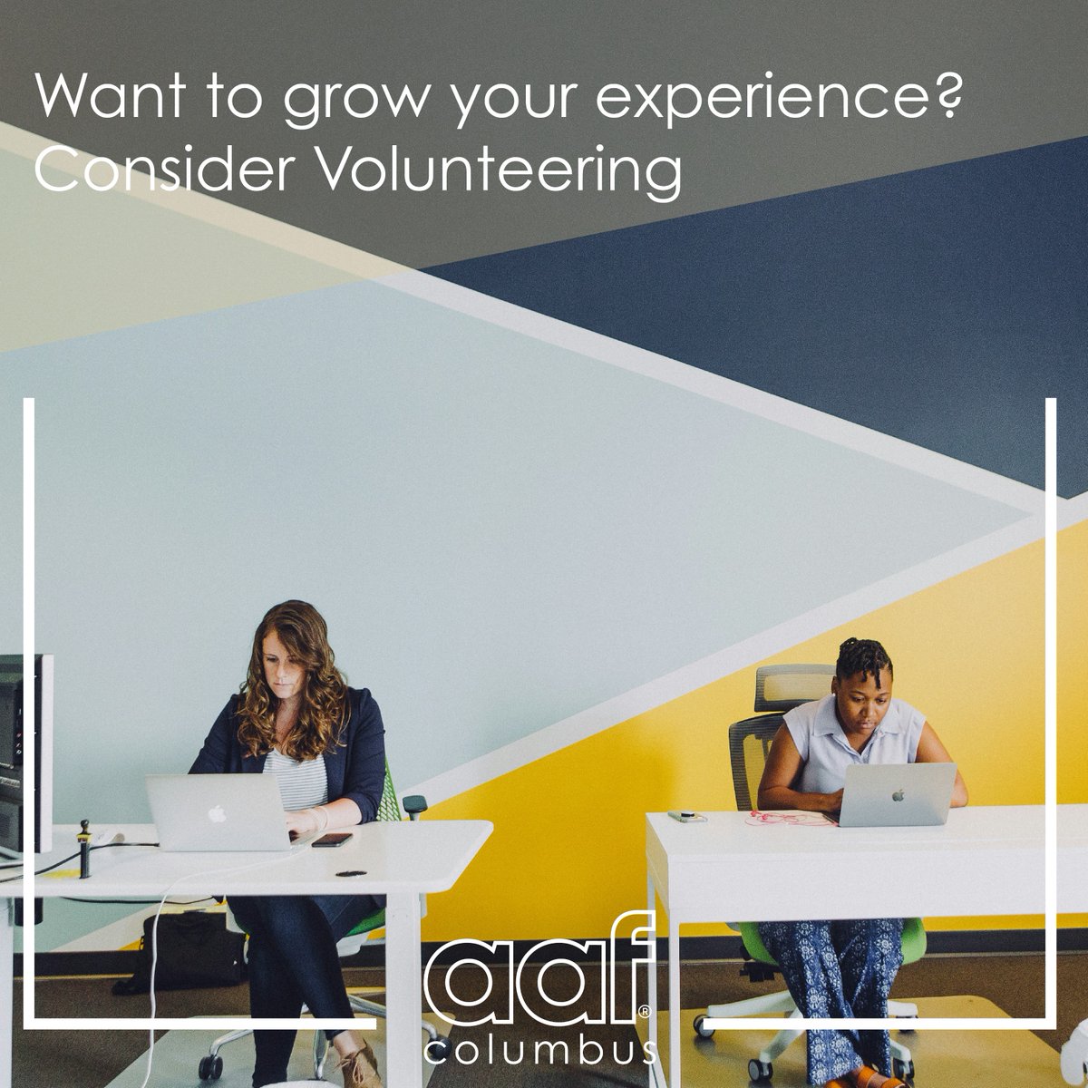 Lend a hand and fuel creativity! Volunteer with AAF Columbus and make a positive impact in the advertising world.

#aafcolumbus