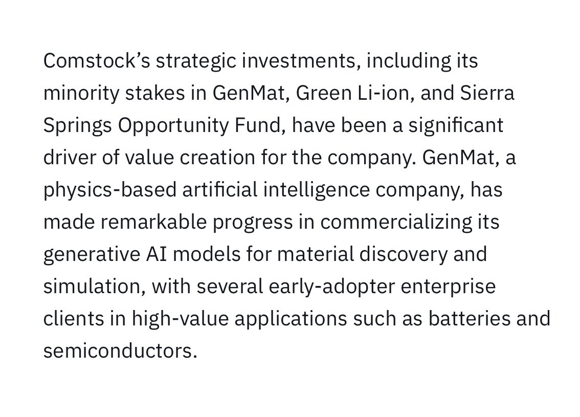 alessandrobanca's tweet image. @GenerativeMattr #FutureLeaders 
Ready for growth and commercialization!  #Ai #GenMat #GenerativeAI #Value #Materials #Semiconductor #Mining #Satelite 🔜📈 $LODE 💯