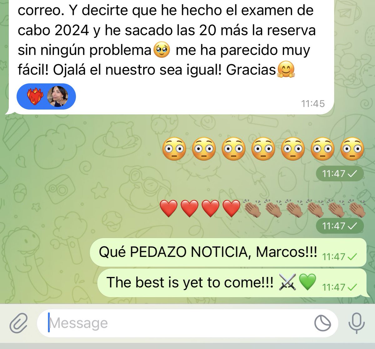 InglesGCPN's tweet photo. Comenzamos mañana 
Intensivo simulacros INGLÉS GC 
#130PROMOCION
#OPOGC #OPOZULO 

Si no es ahora, ¿entonces cuándo?🤔

Asegúrate esos 20/20 en inglés 

Puedes encontrarme por correo o telegram

Info en bio. https://t.co/jhxa6M6u0G