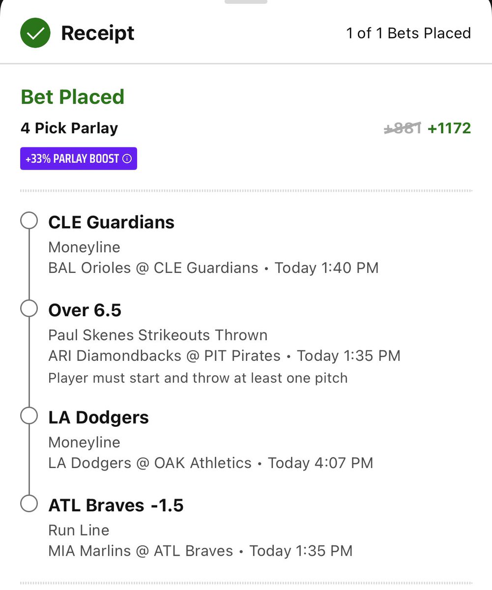 🔥 VIP Free Play
🔥 +1172
🔥Claim 60 Days FREE access to <a href="/BookieBurners/">BookieBurners</a>  discord🔥

tinyurl.com/moneylinemagic
Code: 60FREE

#sportsbettingadvice #MLB #sportsbetting #sportsbets #DraftKings #fanduel
