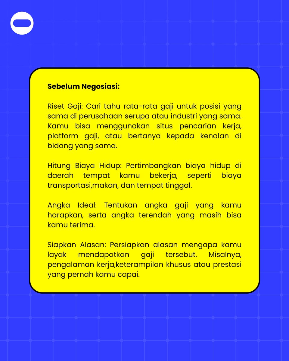 dooeit's tweet photo. Ini dia jurus yang ampuh ketika kamu memulai sebuah pekerjaan yang baru terus ditanya "mau digaji berapa?"

#Keuangan #Kemasyarakatan #Kantoran #Gajian #Freshgraduate #Pekerjaan #Kerjaan #PertamaGajian #TanggalMuda #ZonaUang #ZonaJajan https://t.co/UKmefJud4f