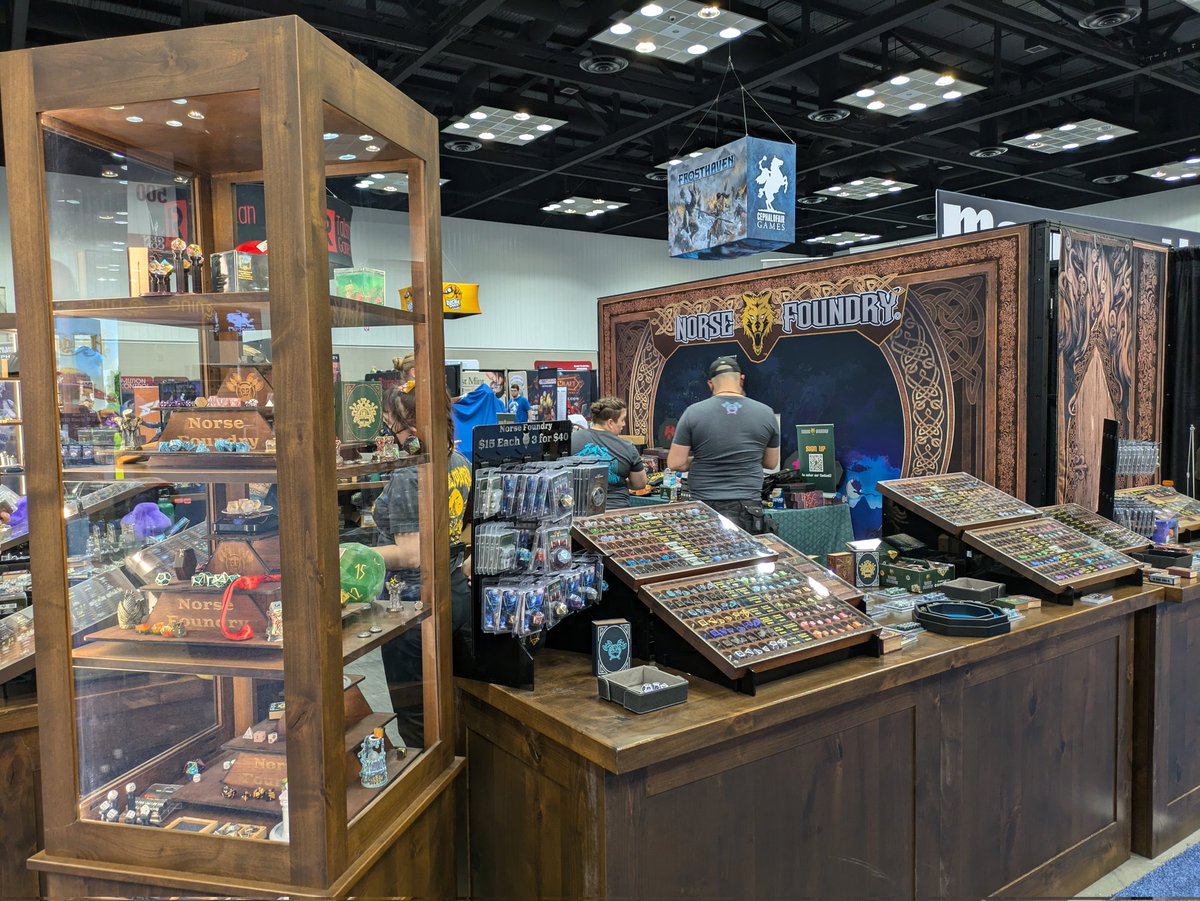 If you're looking to buy some dice on the last day of GenCon, stop by <a href="/norsefoundry/">Norse Foundry</a> booth #449 and I'll help you forge a relationship with the set of dice that's right for you. 😉