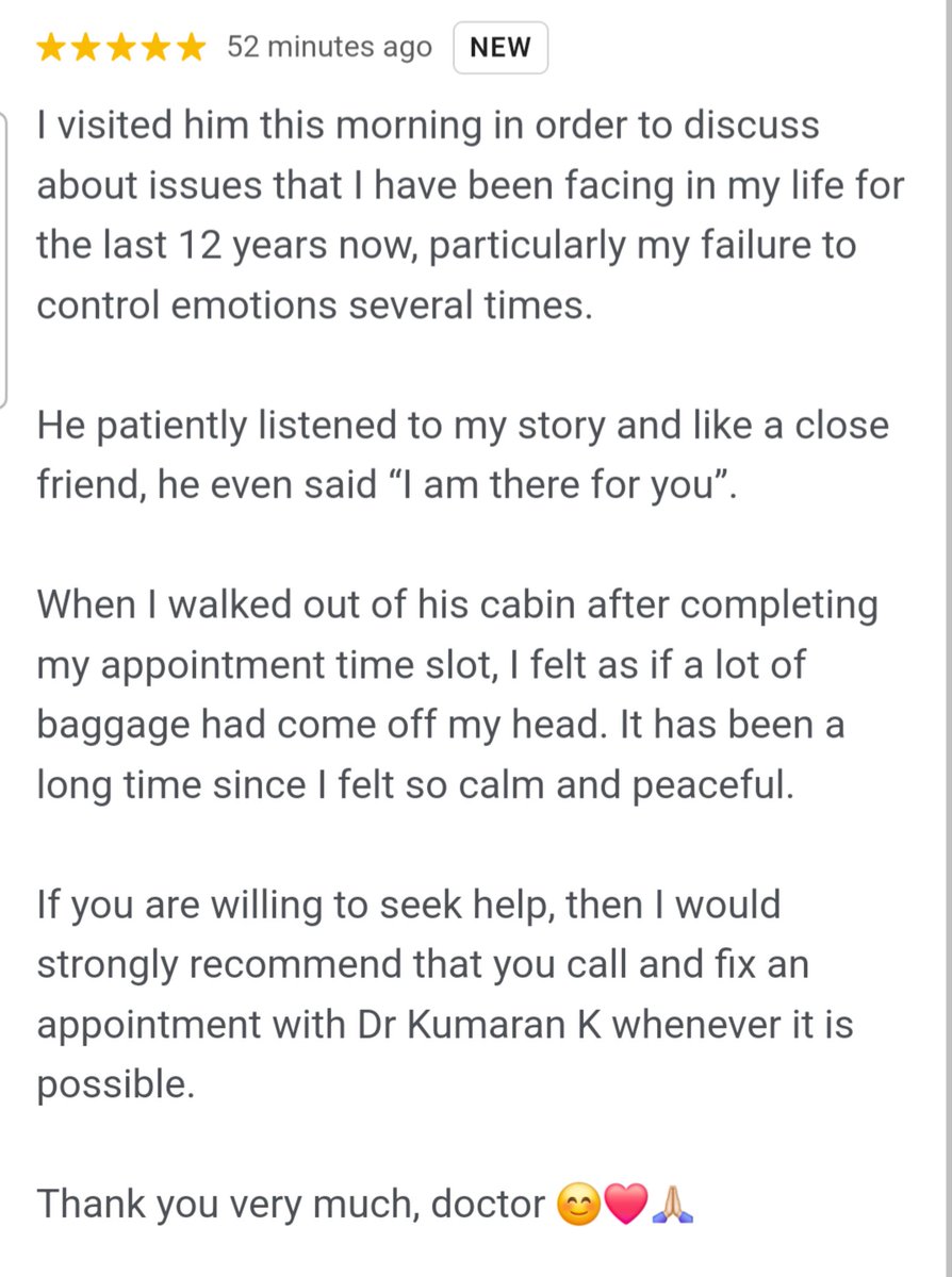 KumaranKumanan's tweet image. #KPoint #counsellingpsychologist  

Ever thankful 
Kumaran Kumanan
