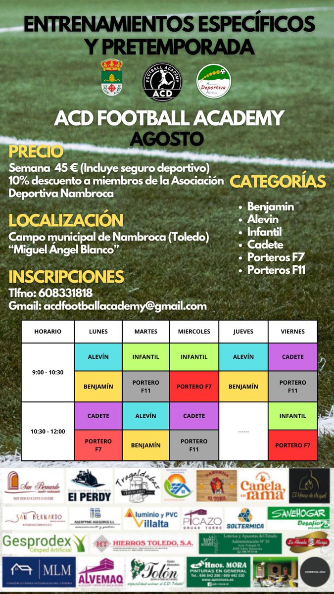 😳 ¿Os lo pensáis perder? 

✍️ Inscripciones: forms.gle/GaF5ksHraNBkD5…

📲 ¿Tienes alguna duda?