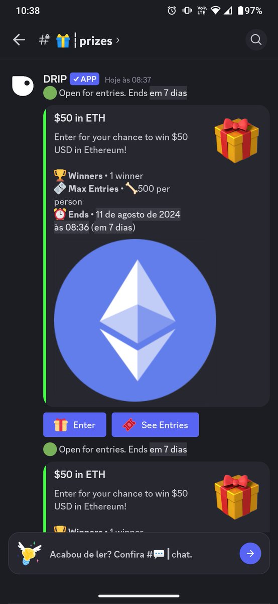 ALE93NFT's tweet photo. @ToxicSkullsClub
Weekly draws take place on the skulls Discord, hurry up 🏃 buy your skull, take advantage of the ground price as soon as possible and get the key to winning $50 in ETH.
There are three opportunities, three chances for you to win. ✅🚀💀 https://t.co/xUwWagAtTW