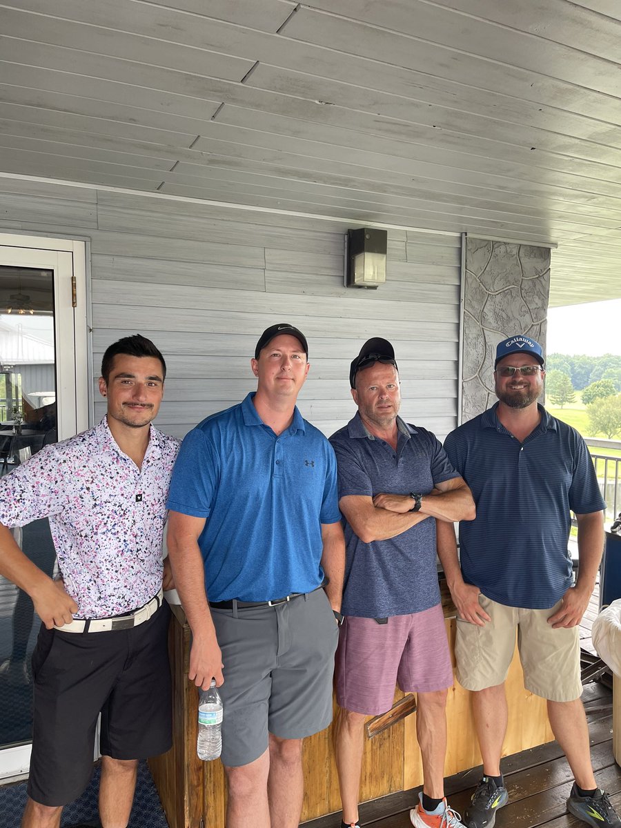 W0lfPackZach's tweet photo. Golf tournament https://t.co/4B9gtpMScP