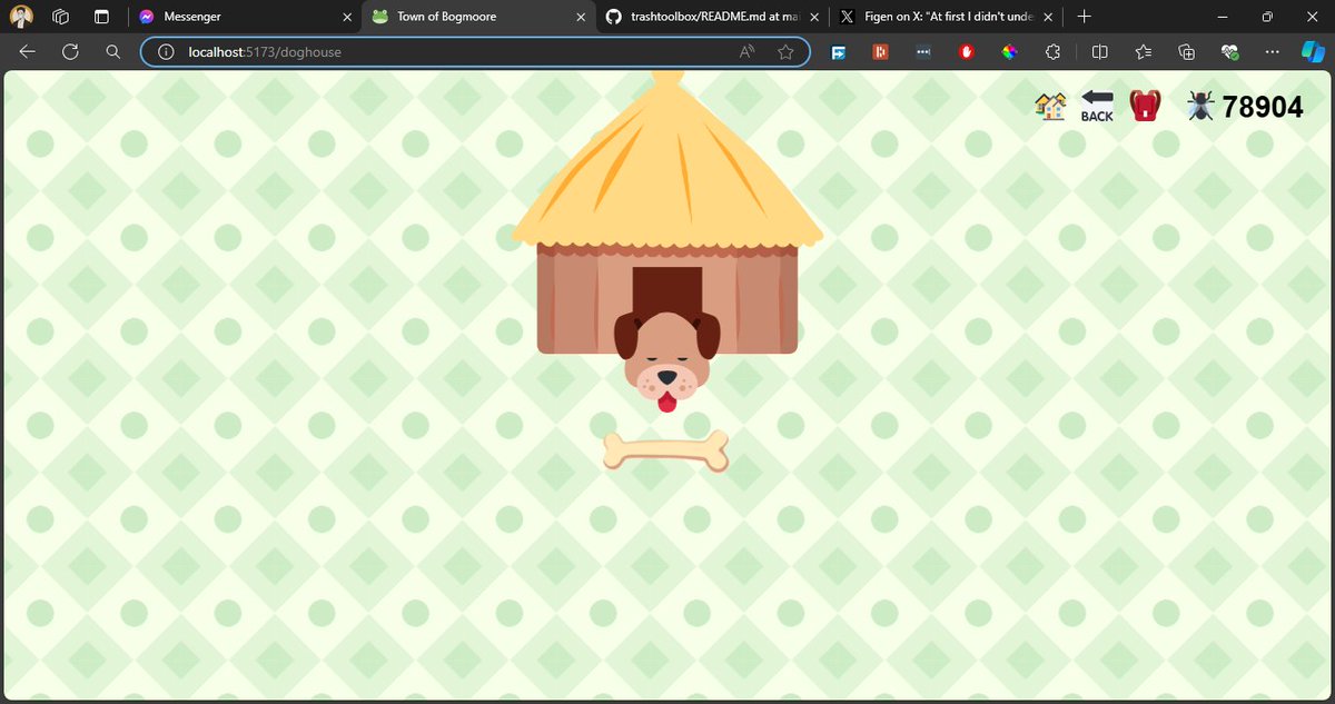 LeniconDev's tweet photo. making an interactive website about a town of "frog people", not yet done tho, idk when ill host it.
#indiedev #screenshotsaturday https://t.co/8vf2Dy4dz4
