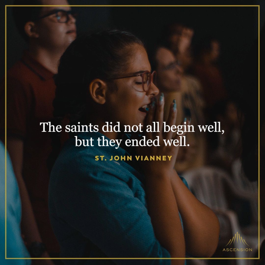 AscensionPress's tweet photo. St. John Vianney, pray for us! https://t.co/PS5X5CCcpt