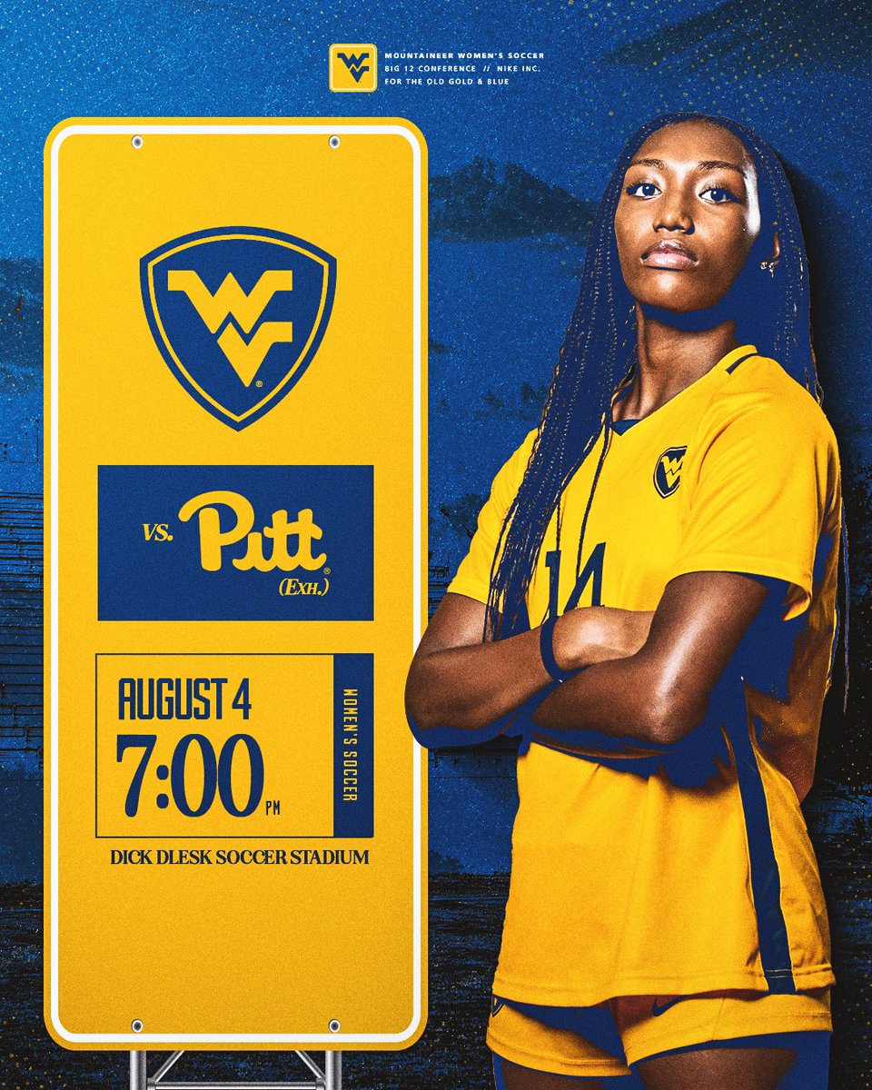 Surprise … it’s GAME DAY!

Come get your first look at our 2024 squad tonight in a little preseason Backyard Brawl action! ⚽️

#HailWV