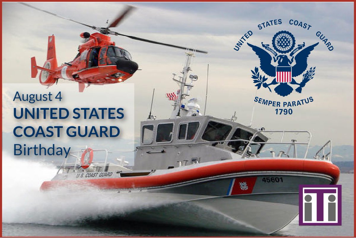 ⚓ Happy Birthday, U.S. Coast Guard!⚓ 

Today, we honor the brave men and women of the U.S. Coast Guard who have been safeguarding our shores and ensuring maritime safety for 234 years.

#CoastGuardBirthday #LanguageServices  #HonoringService #iTiCelebrates