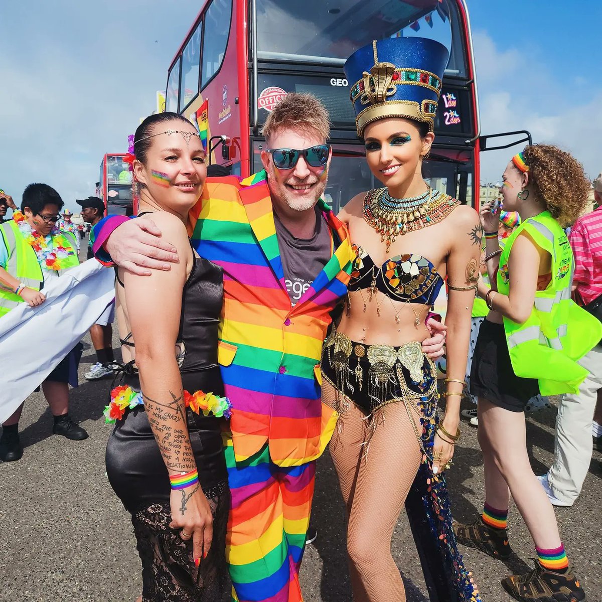NathassiaDevine's tweet photo. Love is Everywhere! 💖🌈🫶 at @PrideBrighton with @RegencyRadio. Incredible to meet so many lovely people and fans 🤗🥰 (more pics on my Insta)
#DareToBeDifferent #BrightonPride #pride #WeLoveBecauseTheyCant #LGBTQIA #WeStandTogether #LoveProtestUnity https://t.co/hCQ67hE5I0