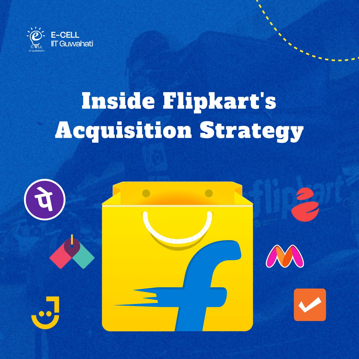 Flipkart, one of India’s leading e-commerce giants, has embarked on a remarkable journey to become a top startup success story.

Read this to know more
instagram.com/p/C-QB8_izbDO/…

#Flipkart #ecommerce #myntra #phonepe