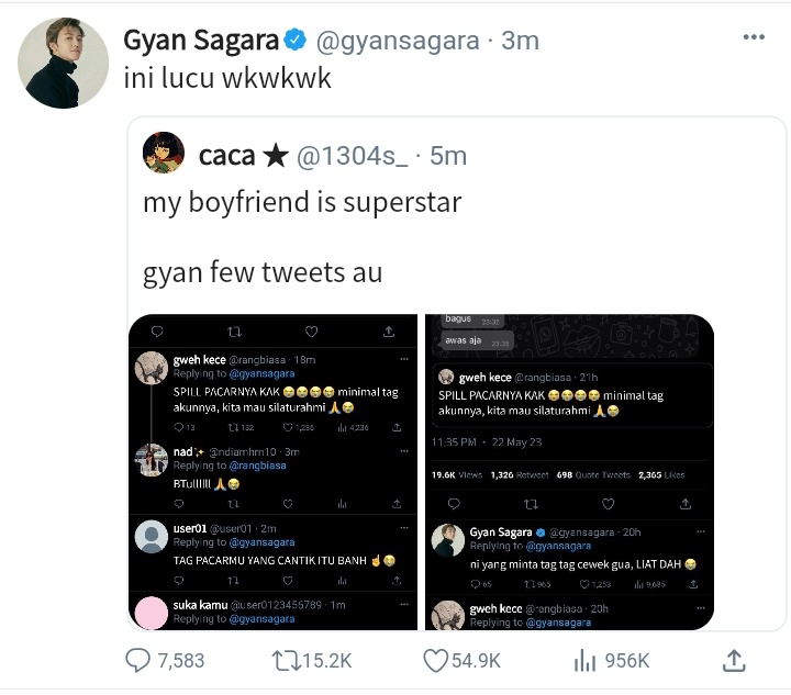 pageofjuju's tweet photo. #gyancaca prompt au https://t.co/jUlKJcg8tT