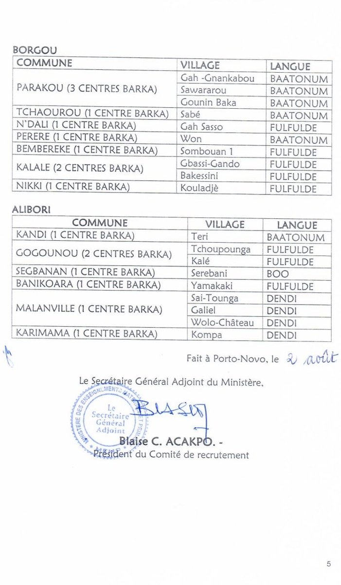 actionsMempBj's tweet photo. (...) 25 réservistes dans les langues suivantes : Dendi, Baatonum, Fulfubé, Ditammari, Boo, Waama et Yoruba.

Plus d'informations sur le recrutement, ici 👇👇👇 https://t.co/pDWEZBir3t