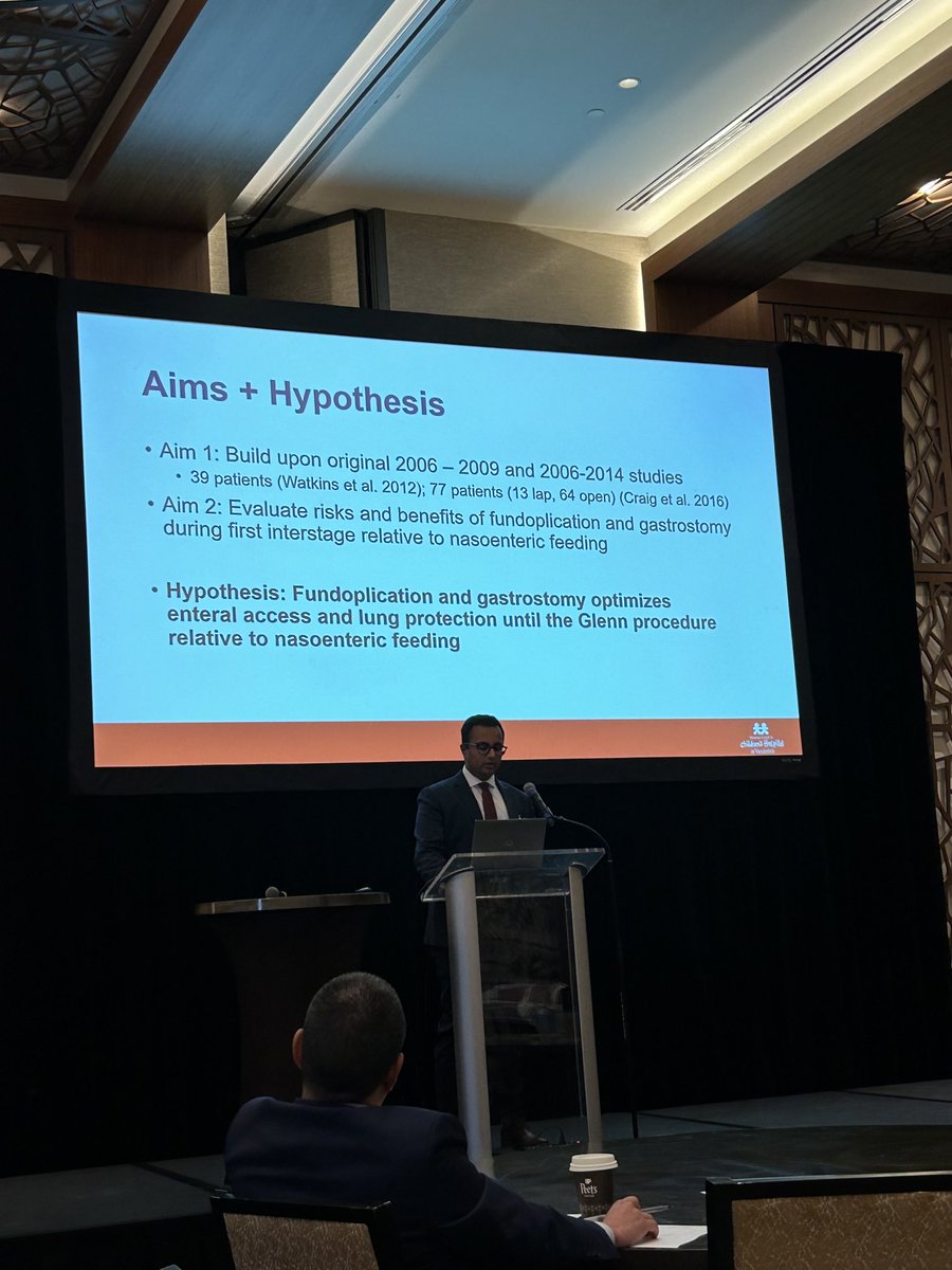 Bo Lovvorn (@bolovvorn) on Twitter photo <a href="/VandyVimal/">Praveen Vimalathas</a> presenting his analysis of HLHS babies in first interstage & significant durable survival benefit of fundo+G tube versus nasoenteric feeding only <a href="/TNChapterACS/">TNACS</a>. <a href="/VUMCchildren/">Children's at VUMC</a> <a href="/VandyVimal/">Praveen Vimalathas</a> presenting his analysis of HLHS babies in first interstage & significant durable survival benefit of fundo+G tube versus nasoenteric feeding only <a href="/TNChapterACS/">TNACS</a>. <a href="/VUMCchildren/">Children's at VUMC</a>
