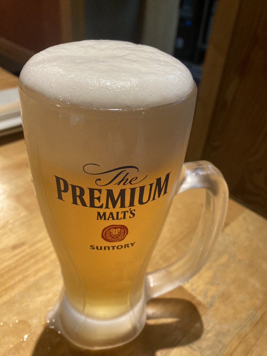 溢れる泡がたまらない(๑˃̵ᴗ˂̵)  #酒と旅　#名古屋　#久屋大通