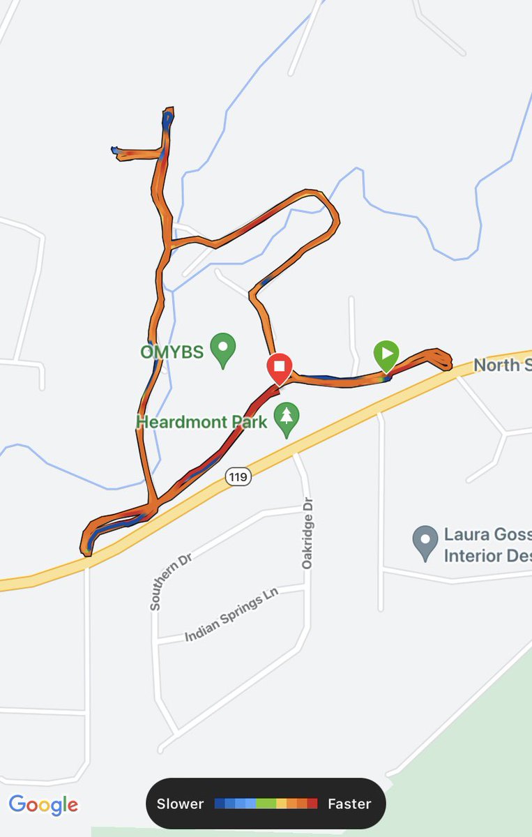 Bama26Point2's tweet image. 7:19am * 75°F * Finally got myself out for a hot run * 5 miles in 49:53 at Heardmont Park * Enjoy your Sunday! #runchat #runner #runcoach