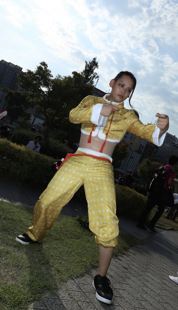 ジェイミー コスプレ 自作 ストリートファイター6 ジェイミー コスプレ