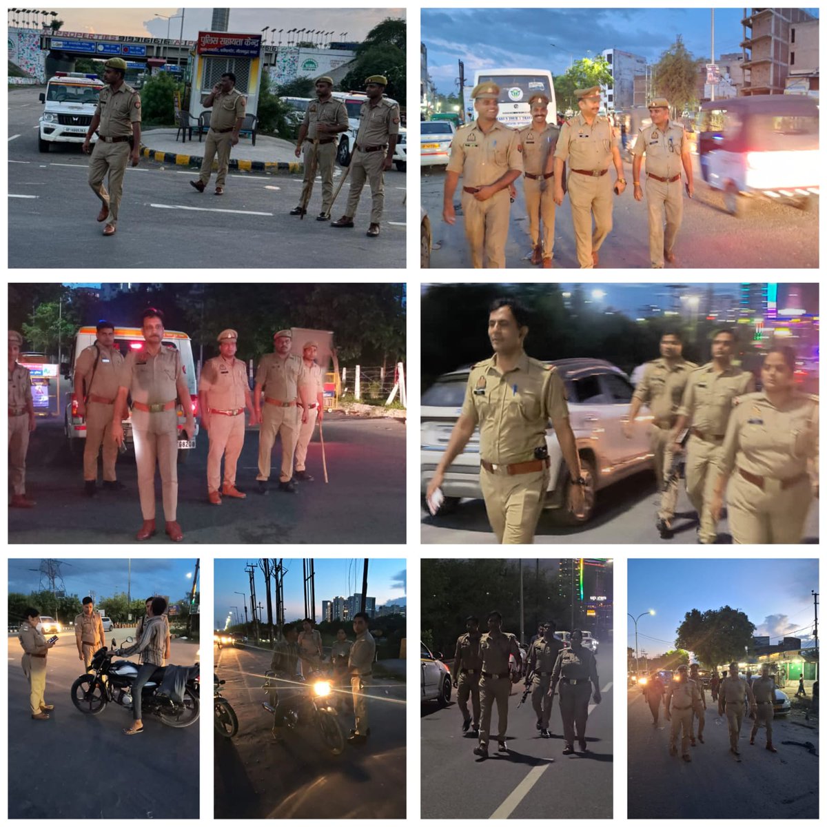 POLICE COMMISSIONERATE GAUTAM BUDDH NAGAR (@noidapolice) on Twitter photo рдкреБрд▓рд┐рд╕ рдХрдорд┐рд╢реНрдирд░реЗрдЯ рдЧреМрддрдордмреБрджреНрдзрдирдЧрд░ рдХреЗ рд╕рднреА рдерд╛рдирд╛ рдХреНрд╖реЗрддреНрд░реЛрдВ рдореЗрдВ рд╕реБрд░рдХреНрд╖рд╛ рд╡реНрдпрд╡рд╕реНрдерд╛ рдХреЗ рджреГрд╖реНрдЯрд┐рдЧрдд рдкреБрд▓рд┐рд╕ рдмрд▓ рджреНрд╡рд╛рд░рд╛ рдкреЗрдЯреНрд░реЛрд▓рд┐рдВрдЧ рдХрд░ рдЪреЗрдХрд┐рдВрдЧ рдХреА рдЬрд╛ рд░рд╣реА рд╣реИ !
"рдЖрдкрдХреА рд╕реБрд░рдХреНрд╖рд╛ рд╣рдорд╛рд░реА рдЬрд┐рдореНрдореЗрджрд╛рд░реА"
#NoidaPolice #рд╣рд░_рдХрджрдо_рд╕рд╛рде рдкреБрд▓рд┐рд╕ рдХрдорд┐рд╢реНрдирд░реЗрдЯ рдЧреМрддрдордмреБрджреНрдзрдирдЧрд░ рдХреЗ рд╕рднреА рдерд╛рдирд╛ рдХреНрд╖реЗрддреНрд░реЛрдВ рдореЗрдВ рд╕реБрд░рдХреНрд╖рд╛ рд╡реНрдпрд╡рд╕реНрдерд╛ рдХреЗ рджреГрд╖реНрдЯрд┐рдЧрдд рдкреБрд▓рд┐рд╕ рдмрд▓ рджреНрд╡рд╛рд░рд╛ рдкреЗрдЯреНрд░реЛрд▓рд┐рдВрдЧ рдХрд░ рдЪреЗрдХрд┐рдВрдЧ рдХреА рдЬрд╛ рд░рд╣реА рд╣реИ !
"рдЖрдкрдХреА рд╕реБрд░рдХреНрд╖рд╛ рд╣рдорд╛рд░реА рдЬрд┐рдореНрдореЗрджрд╛рд░реА"
#NoidaPolice #рд╣рд░_рдХрджрдо_рд╕рд╛рде
