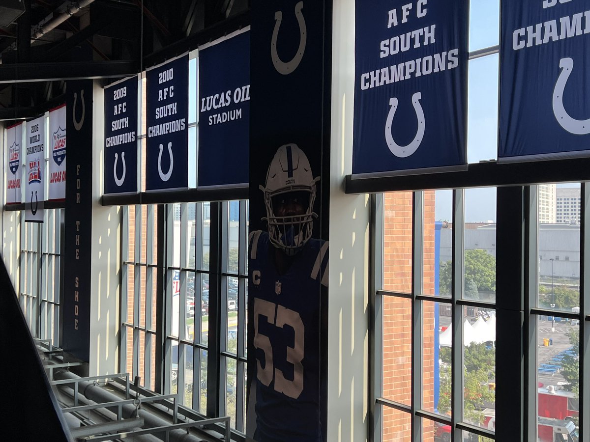 MitchDoner's tweet photo. Hey @Colts: No offense to the Maniac, but can we get @TheSGway to update this graphic before next Sunday’s game at @LucasOilStadium? https://t.co/mPOnElF7HZ