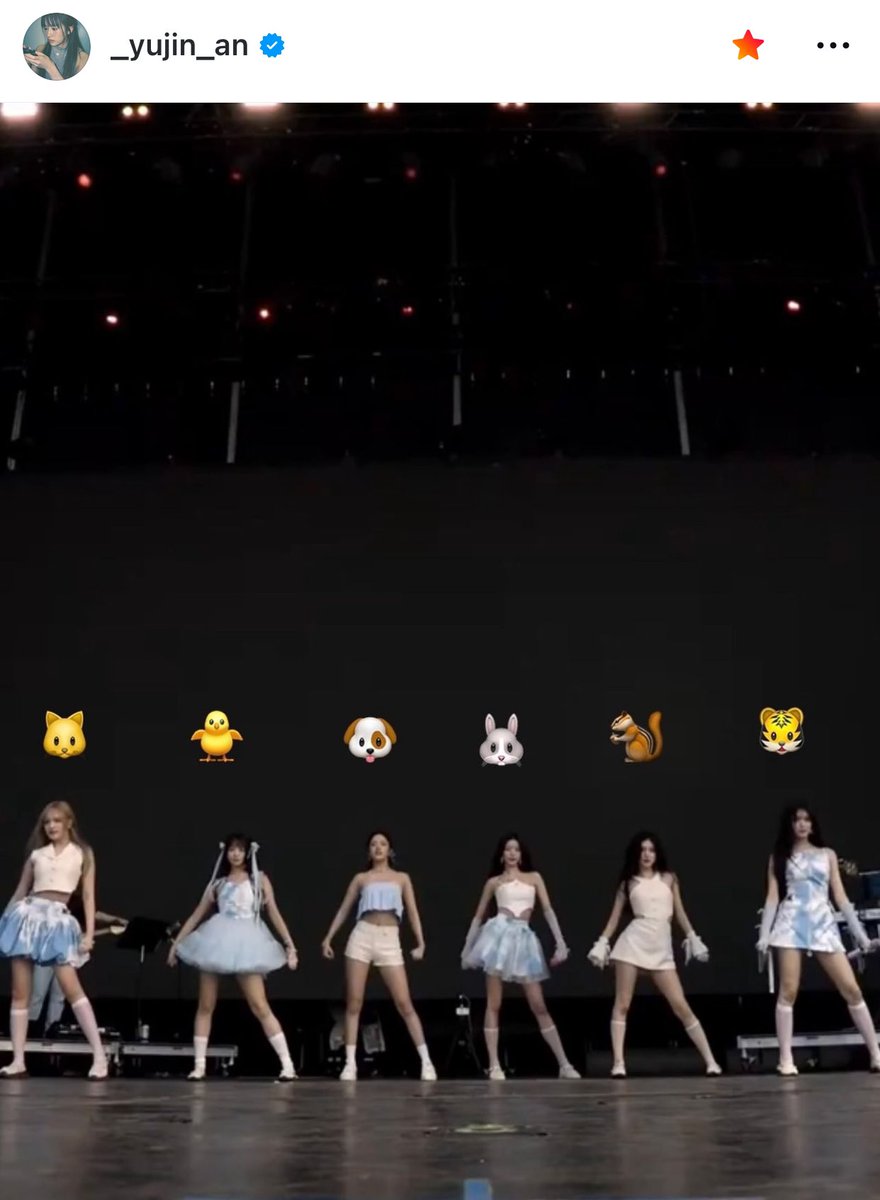 yujtriever's tweet photo. putting representative emojis for each member 😭 she's so adorably unserious https://t.co/Jazo6e7GC9