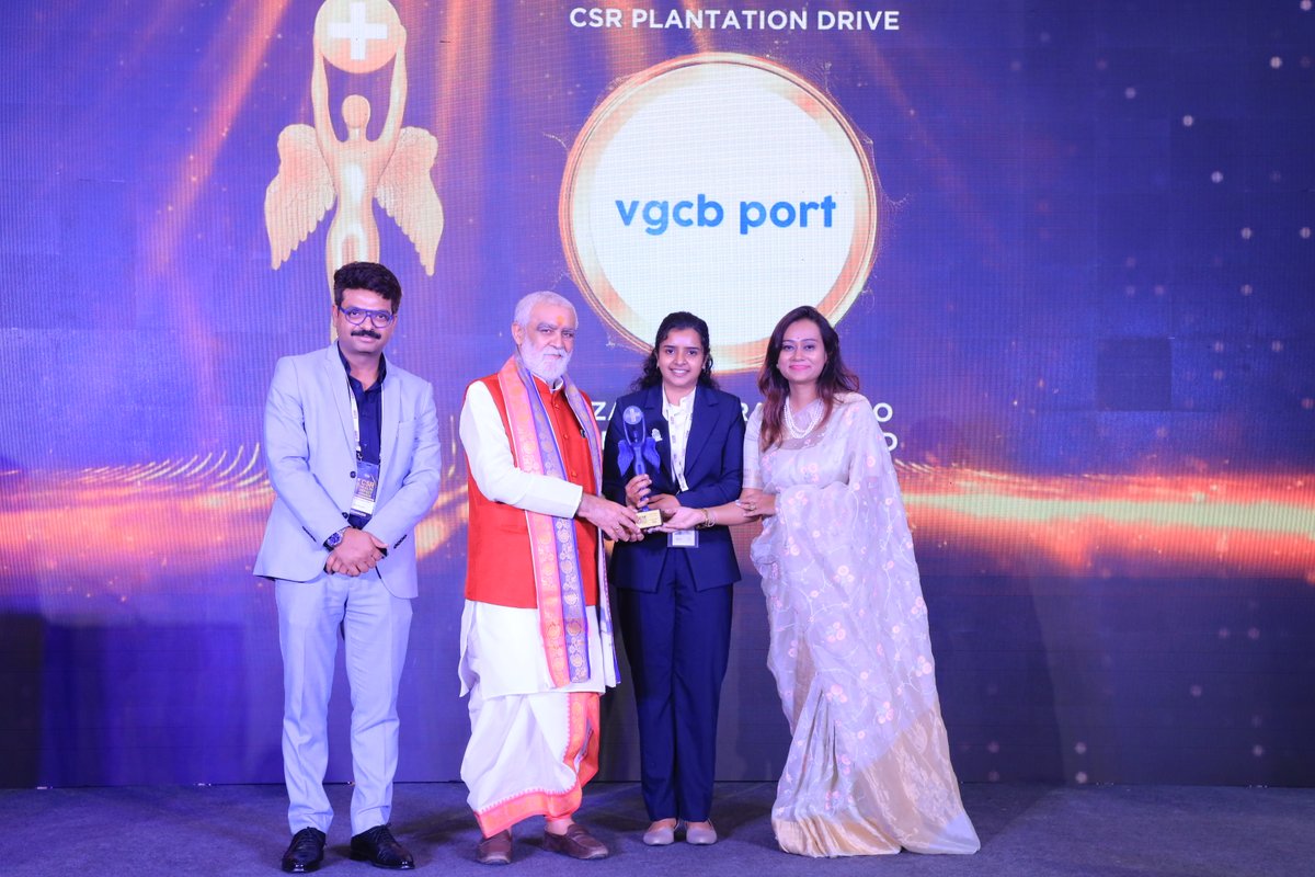 IHWCouncil's tweet photo. Congratulations to Vizag General Cargo Berth Private Limited for securing the Silver award in the CSR Plantation Drive category at the #CSRHealthAwards! 

#CSRHealth #CSR #CSR4Health @VedantaAluminum https://t.co/NOAdHKgxnf