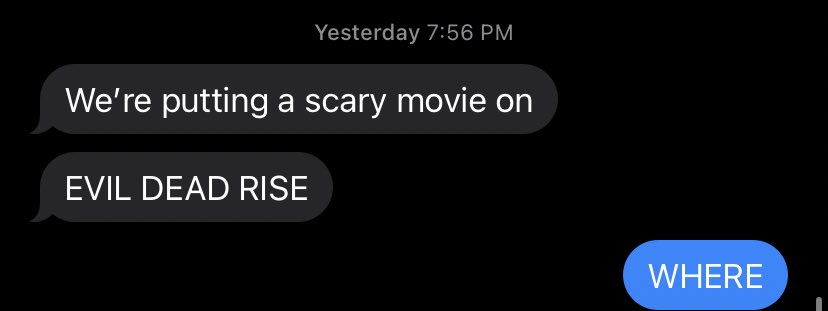 sinfulrise's tweet photo. @SACRIFICIDE /  the text I got last night while
he was in the living room. never
dropped everything and ran so
fast in my entire life. https://t.co/mrAiQUfIr7