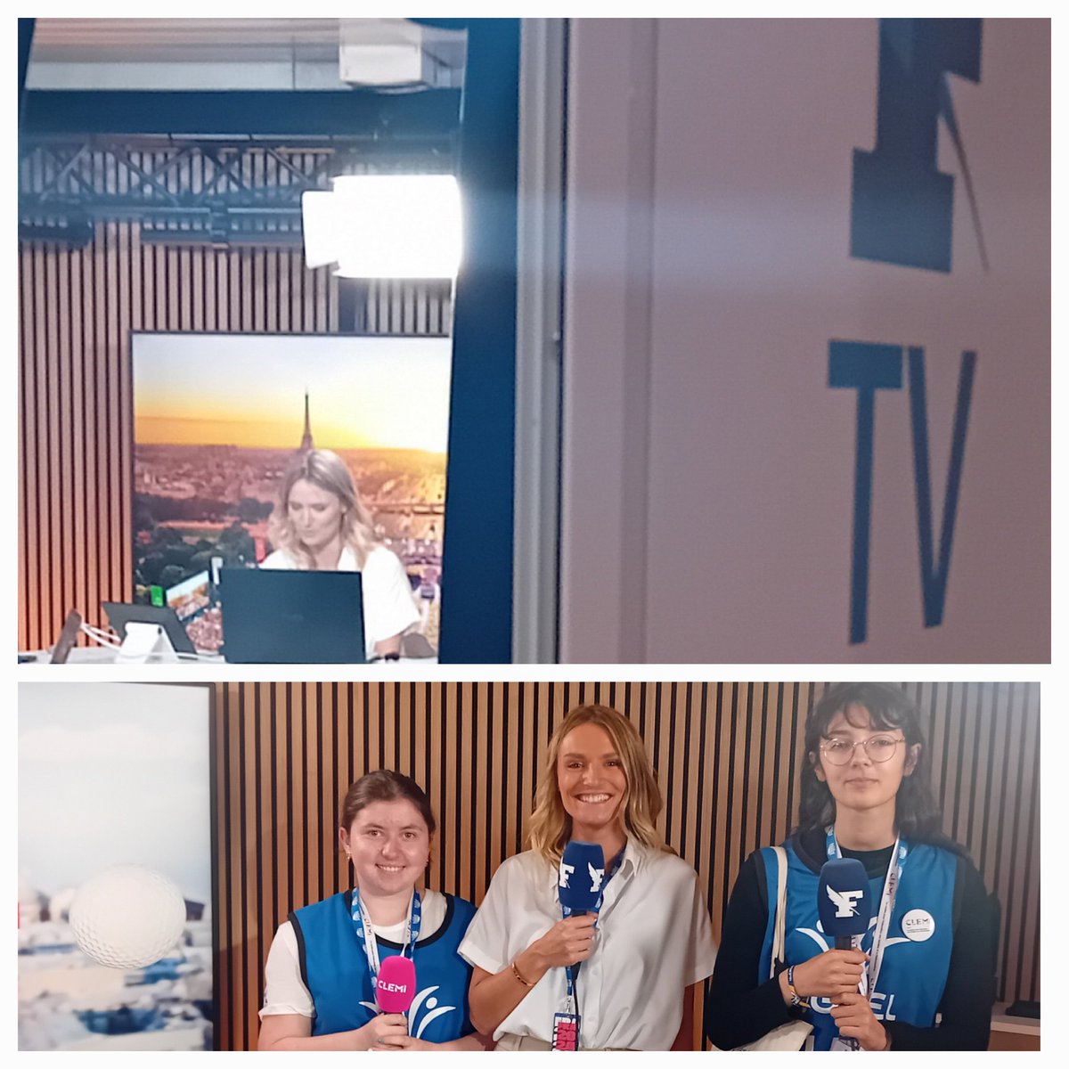 #ClubFrance  2 reporters <a href="/UGSELnationale/">UGSELnationale</a>  <a href="/LeCLEMI/">CLEMI</a>  ont su interviewé des journalistes, mais aussi des personnalités qui font que sport rayonne, triomphe pdt <a href="/Paris2024/">Paris 2024</a>  mais aussi toute l'année scolaire.
Retrouvez des ressources  #ÉducMédiaInfos  
>>>> clemi.fr/les-objectifs/…