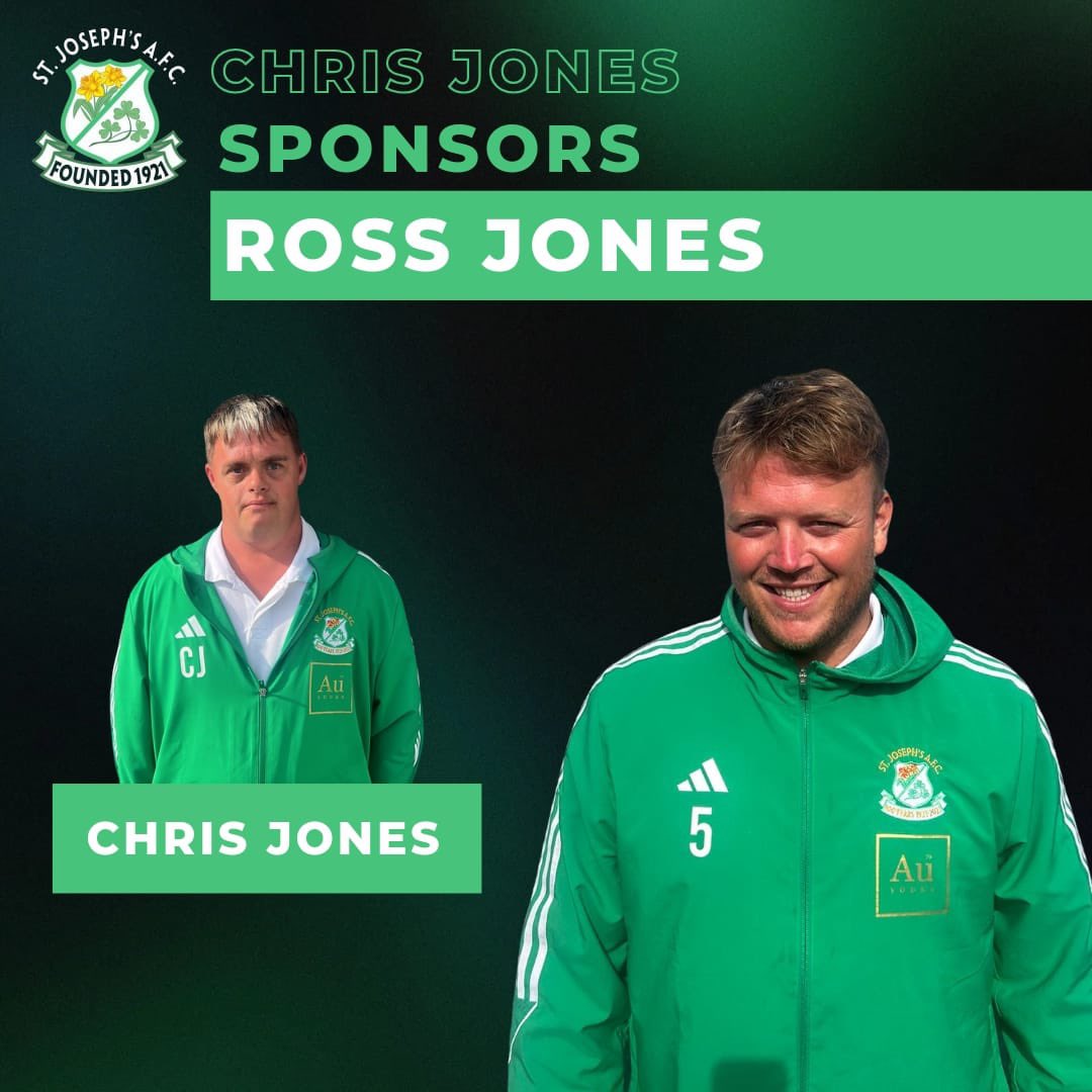 Sponsor for Ross Jones! 

Ross has been kindly sponsored by Equipment Manager and brother Chris Jones! ⚽️💚